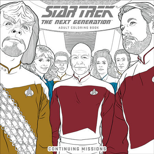 Star Trek: The Next Generation - omalovánky