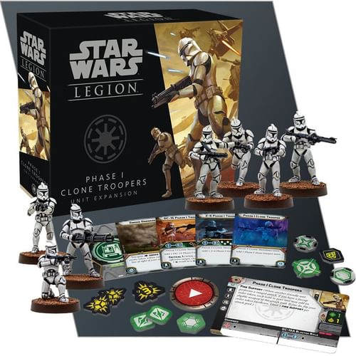 Star Wars: Legion - Phase I Clone Troopers Unit Expansion Star Wars: Legion - Phase I Clone Troopers Unit Expansion