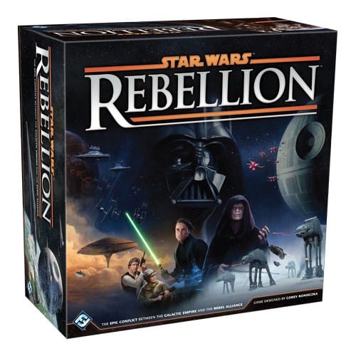 Star Wars: Rebellion - poškozený obal