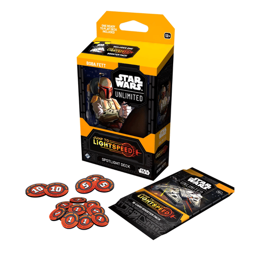 Levně Star Wars: Unlimited - Jump to Lightspeed Spotlight Deck Boba Fett