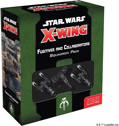 Obrázok Star Wars: X-Wing (second edition) - Fugitives and Collaborators Squadron Expansion Pack