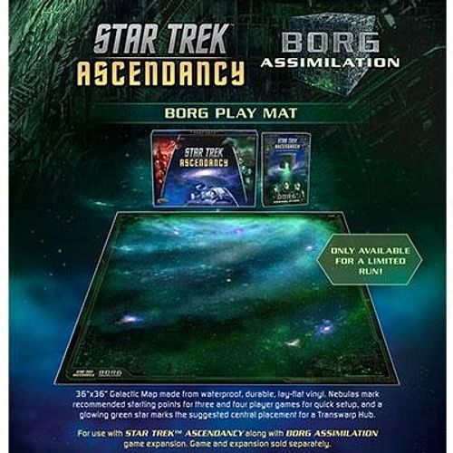 Star Trek: Ascendancy - herní podložka Borg