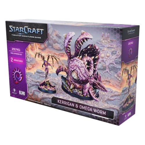 Levně StarCraft: The Miniatures Game - Zerg Kerrigan & Omega Worm