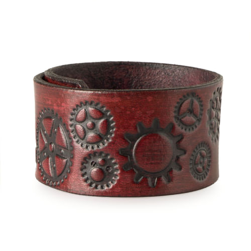 Kožený náramok Steampunk Kožený náramok Steampunk