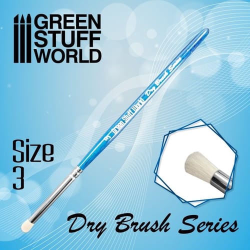 Levně Štětec Green Stuff World Blue Series (Dry Brush) 3