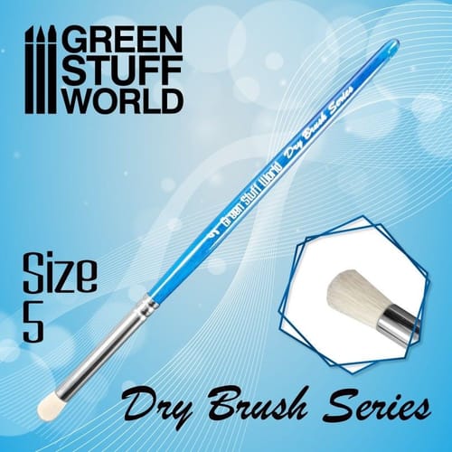 Levně Štětec Green Stuff World Blue Series (Dry Brush) 5