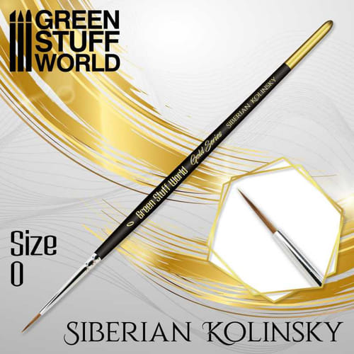 Štetec Green Stuff World Gold Series Size 0 Štetec Green Stuff World Gold Series Size 0