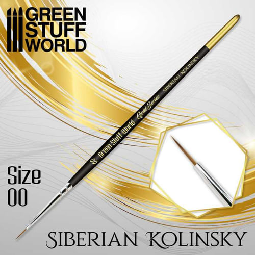 Štetec Green Stuff World Gold Series Size 00 Štetec Green Stuff World Gold Series Size 00