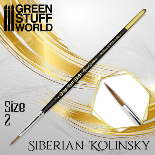 Štetec Green Stuff World Gold Series Size 2 Štetec Green Stuff World Gold Series Size 2