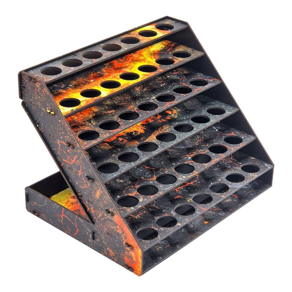 Stojan a modul na farby - láva (malý, 33 mm)