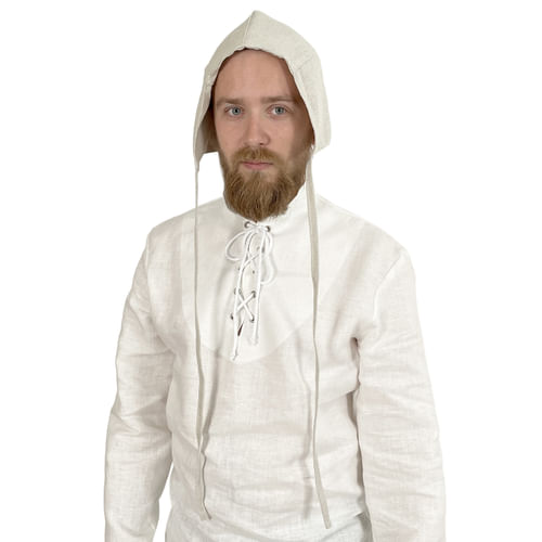 Stredoveká ľanová čiapka Stredoveká ľanová čiapka