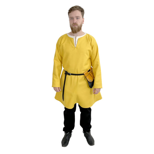 Levně imago Středověká vlněná tunika - žlutá