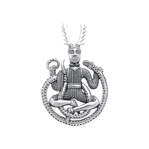 Stříbrný přívěsek Cernunnos (Ag 925)