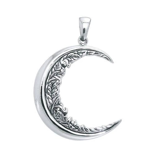 Strieborný prívesok Druid Oak Moon (Ag 925) Strieborný prívesok Druid Oak Moon (Ag 925)