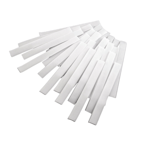 Levně Stříhaný suchý zip - bílý (20 cm)