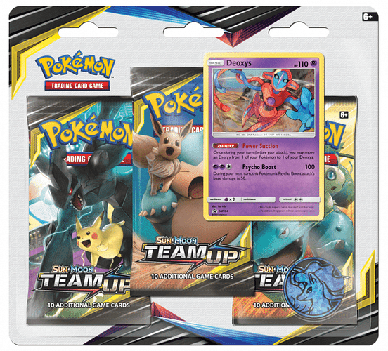 Pokémon: Sun and Moon 9 - Team Up 3 Pack Blister A