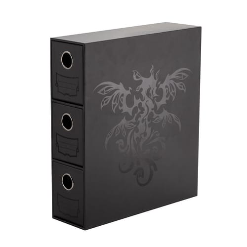 Levně Šuplíkový pořadač na karty Dragon Shield - černý