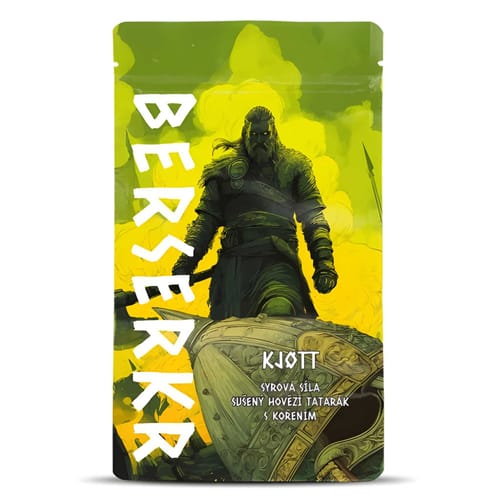 Levně Sušené maso Berserkr - Kjott (Sušený tatarák), 25g