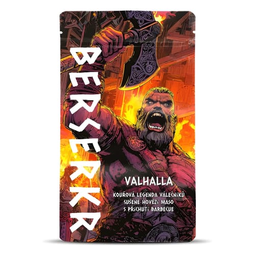Levně Sušené maso Berserkr - Valhalla (Barbecue), 25g