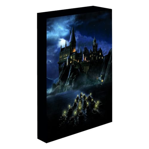 Levně Svítící obraz Harry Potter - Noční Bradavice
