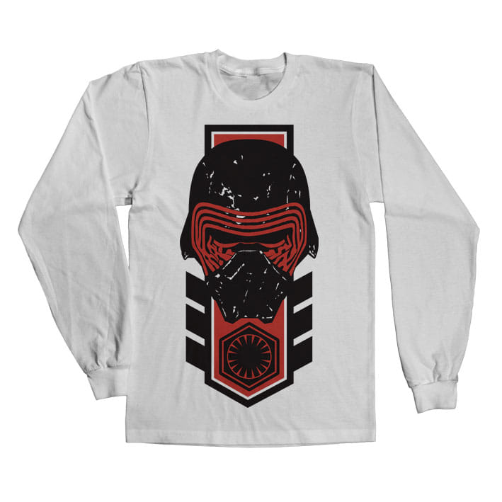 Tričko s dlouhými rukávy Star Wars - Kylo Ren Distressed 2