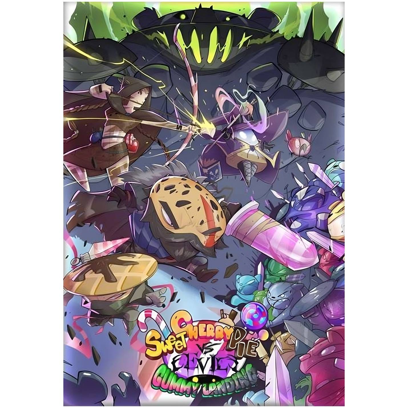 Sweet Cherry Pie VS Evil: Gummy Landing