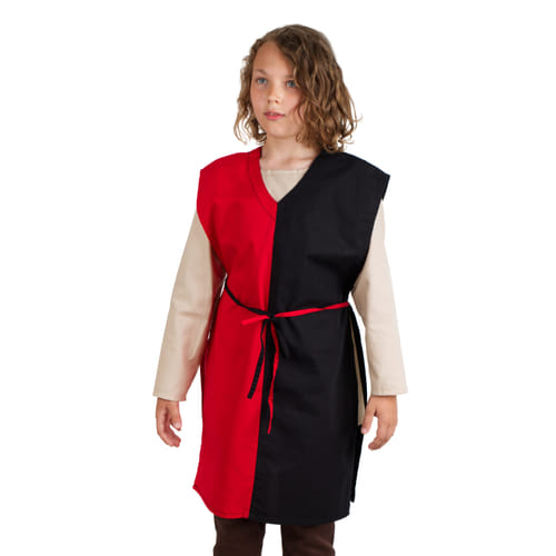 Levně imago Tabard pro děti, červeno-černý
