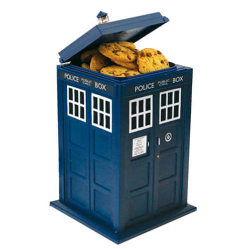 Plechovka na sušienky Tardis Plechovka na sušienky Tardis