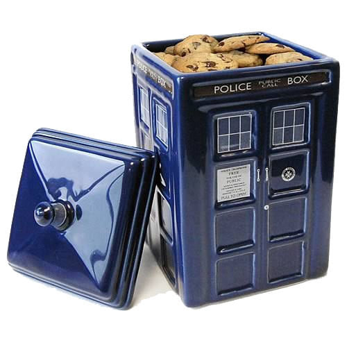 Keramická forma na sušienky Tardis Keramická forma na sušienky Tardis