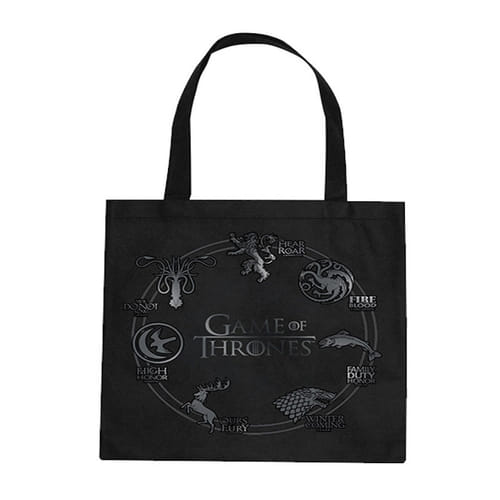 Taška Game of Thrones - znaky rodov (nákupné) Taška Game of Thrones - znaky rodov (nákupné)