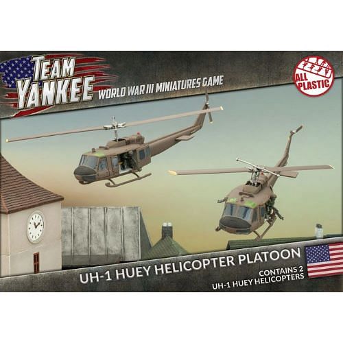 Team Yankee Huey Helicopter Flight