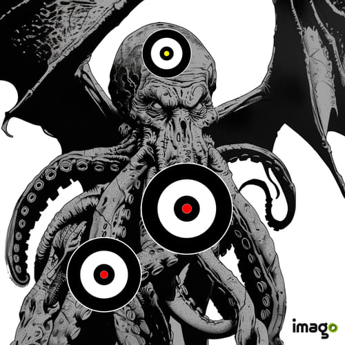 Terč papírový - Cthulhu