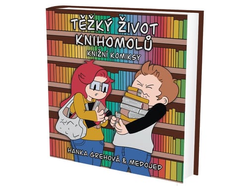 Levně Těžký život knihomolů: Knižní komiksy