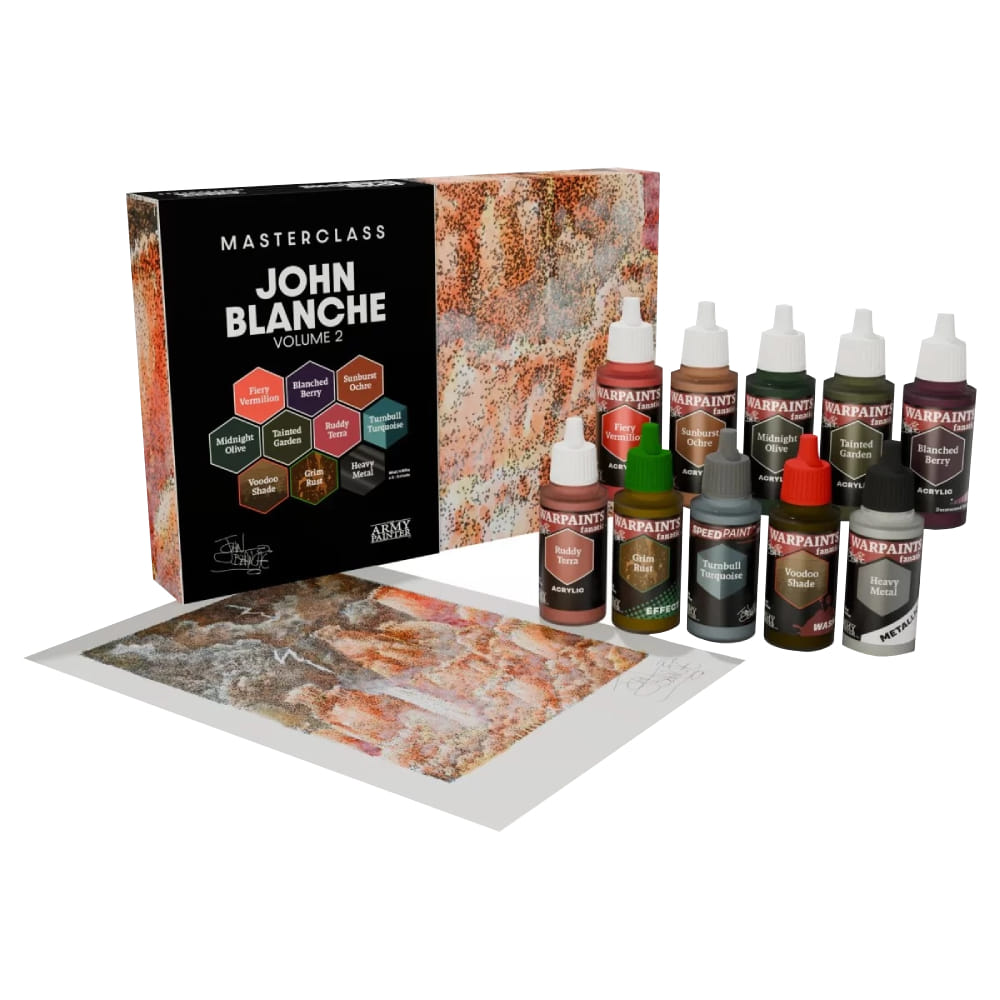 Masterclass John Blanche Volume 1 Paint Set - 10 colors