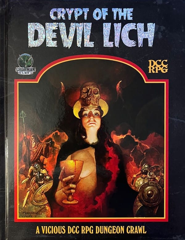 The Crypt Of The Devil Lich - A Vicious DCC RPG Dungeon Crawl