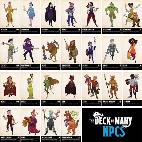 Obrázok The Deck of Many NPCs