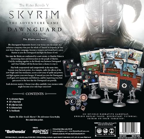 Obrázok The Elder Scrolls V: Skyrim - Adventure Board Game: Dawnguard