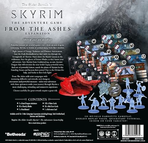 Obrázok The Elder Scrolls V: Skyrim - Adventure Board Game: From the Ashes