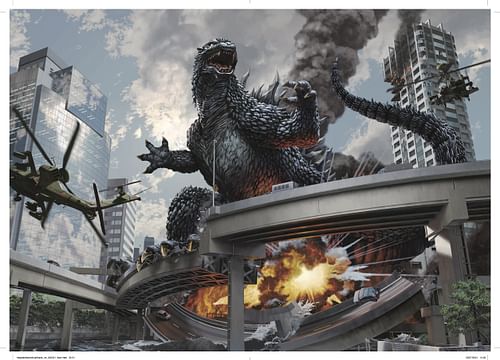 Obrázok The Godzilla Art of Kaida Yuji - Kaida Yuji