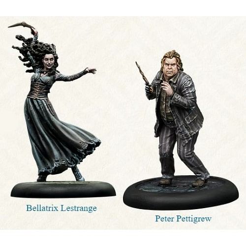 The Harry Potter Miniatures Adventure Game - Bellatrix and Wormtail