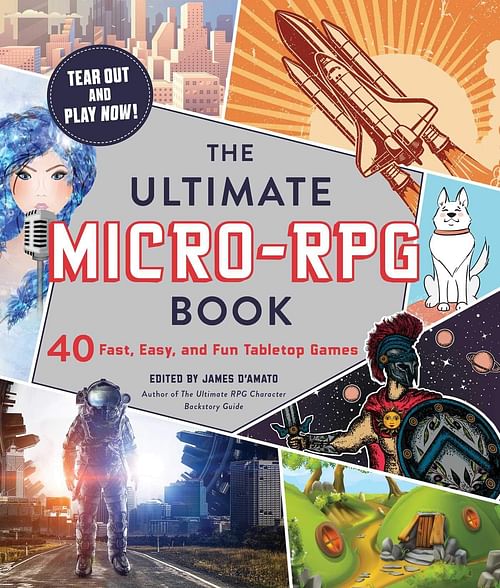 Obrázok The Ultimate Micro-RPG Book: 40 Fast, Easy, and Fun Tabletop Games