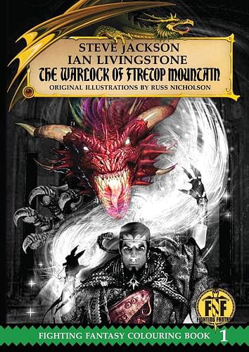 The Warlock of Firetop Mountain Colouring Book 1 (omalovánky)
