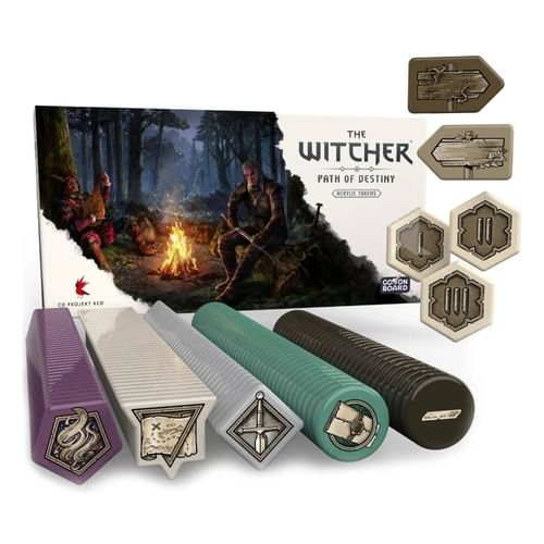 The Witcher: Path of Destiny – akrylové žetóny The Witcher: Path of Destiny – akrylové žetóny
