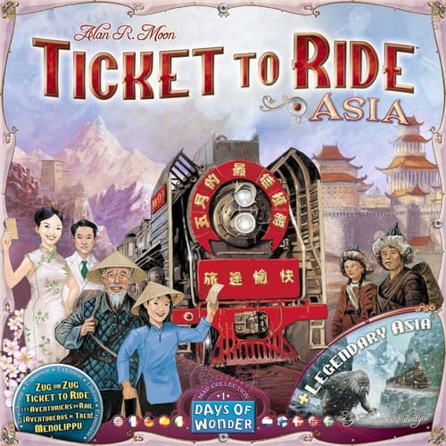 Ticket to Ride Map Collection: Volume 1 - Team Asia and Legendary Asia