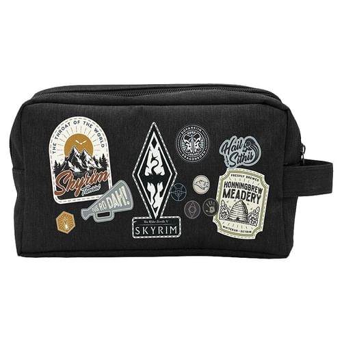 Toaletná taška Skyrim - Badges Toaletná taška Skyrim - Badges