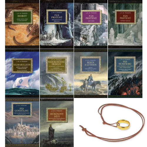 Levně Tolkienův ilustrovaný komplet