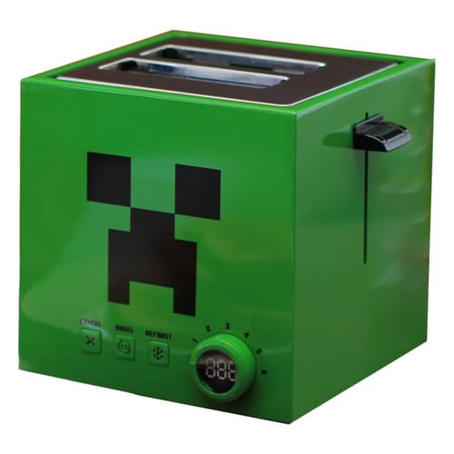 Levně Topinkovač Minecraft - Creeper