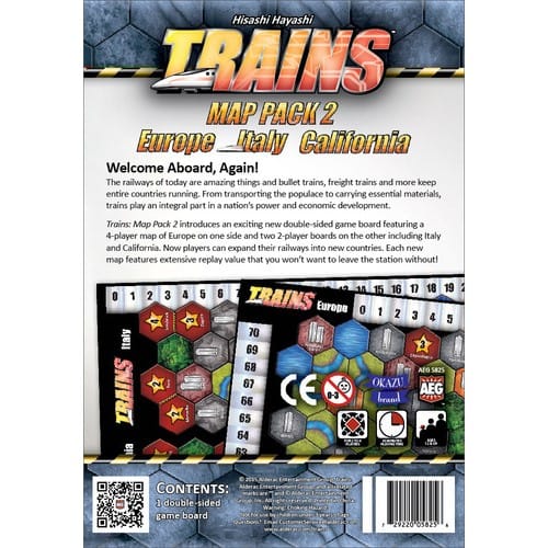 Trains: Map Pack 2 - Europe/Italy/California Trains: Map Pack 2 - Europe/Italy/California