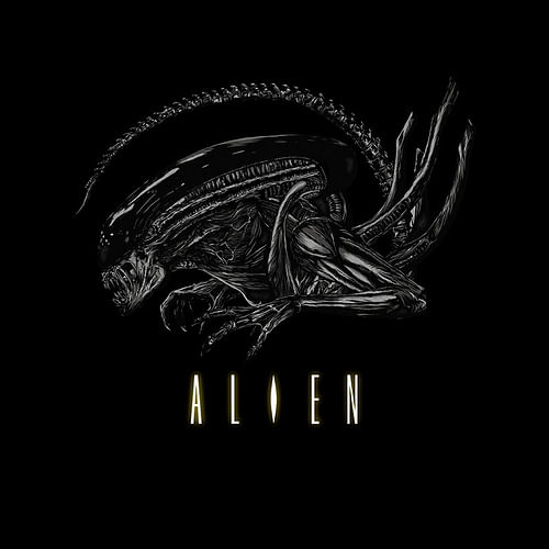 Obrázok ABYstyle Tričko Alien - Xenomorph, farba černá, veľkosť S