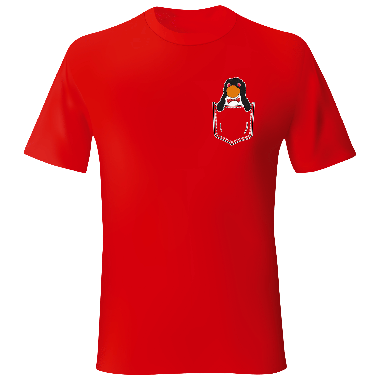 Tričko Červený trpaslík - Pán Filuta (červené)